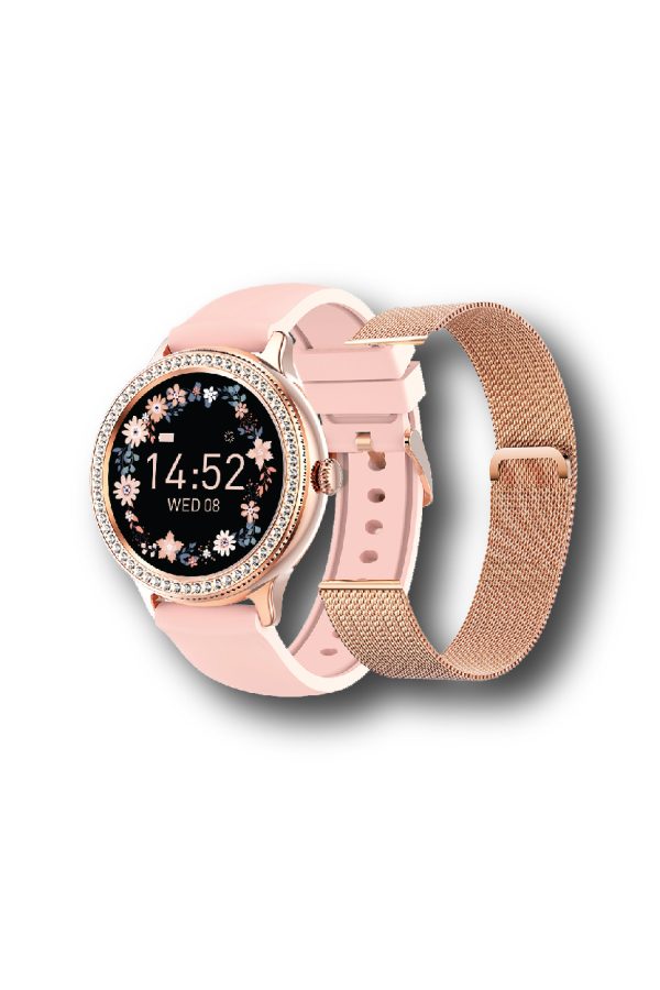 RELOJ SAMI WEARABLE SMARTWATCH DONNA REDONDO C/PIEDRAS