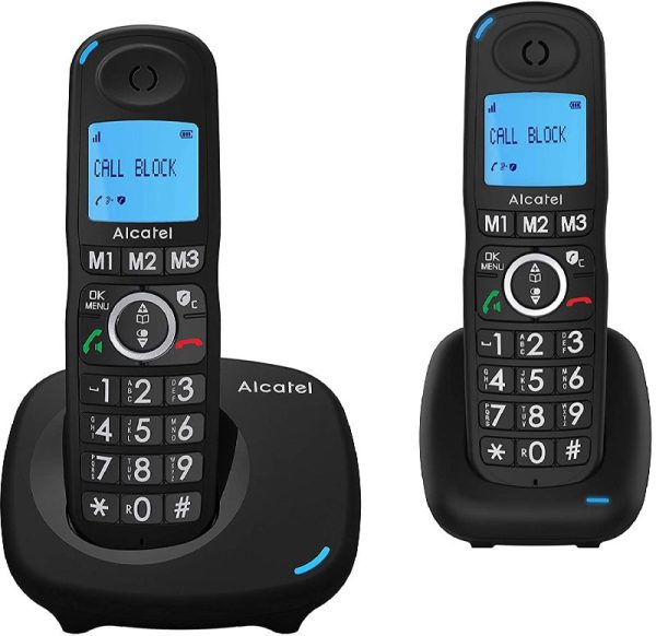 TELEFONO INALAMBRICO ALCATEL DUO - TEC.GRANDES - PANT.GRANDE - MANOS LIBRES