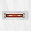 TOSTADOR UFESA 71305541 PLUS DELUX 1050W LARGO 1RAN INOX - Image 4
