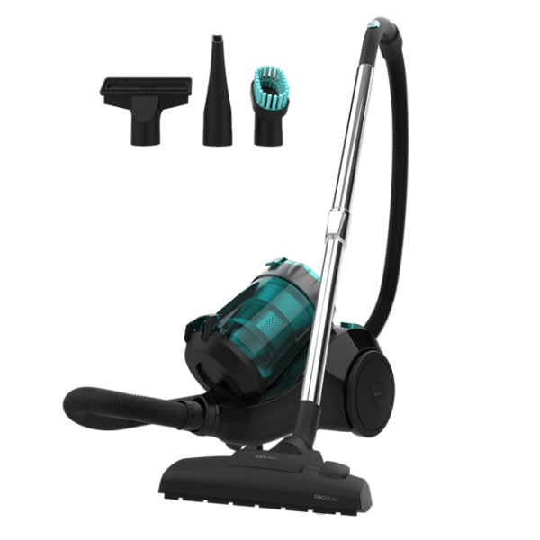 ASPIRADOR CECOTEC 08590 CONGA ROCKSTAR MULTICYCLONIC COMPACT PLUS 800W S/BOLSA