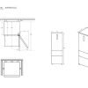 COMBI - FRENCH DOOR HAIER A3FE837CGJ 200,5X59,5 NF D INOX DISP.371L - Image 2