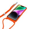 Carcasa COOL para iPhone 14 Cordón Liso Naranja - Image 2