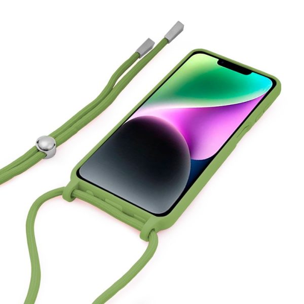 Carcasa COOL para iPhone 14 Cordón Liso Pistacho - Image 2