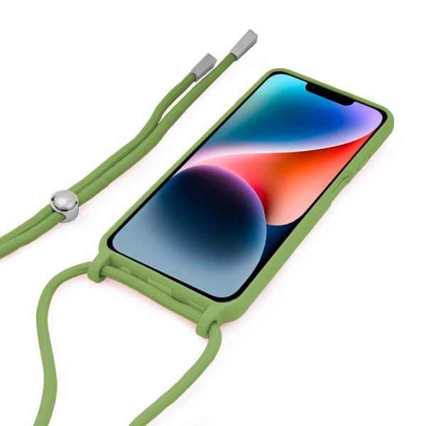 Carcasa COOL para iPhone 14 Plus Cordón Liso Pistacho - Image 2