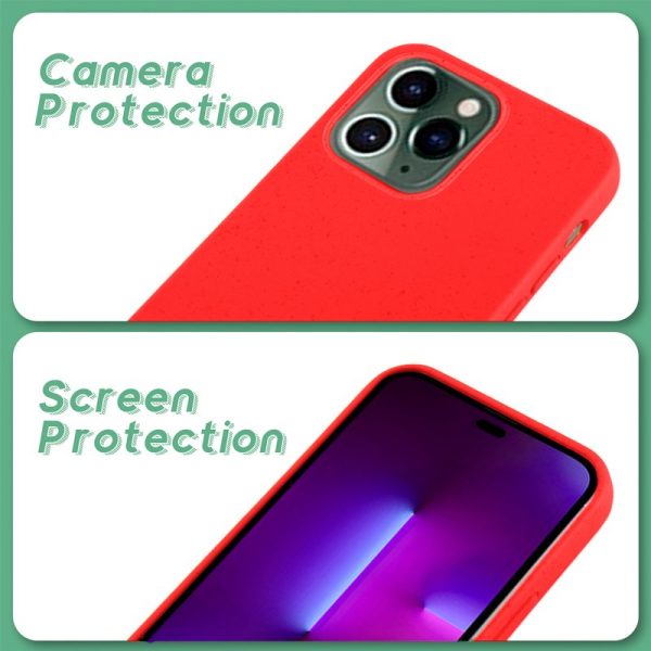 Carcasa COOL para iPhone 14 Pro Eco Biodegradable Rojo - Image 6