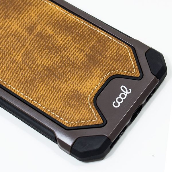 Carcasa COOL para iPhone XS Max Hard Tela Marrón - Image 2