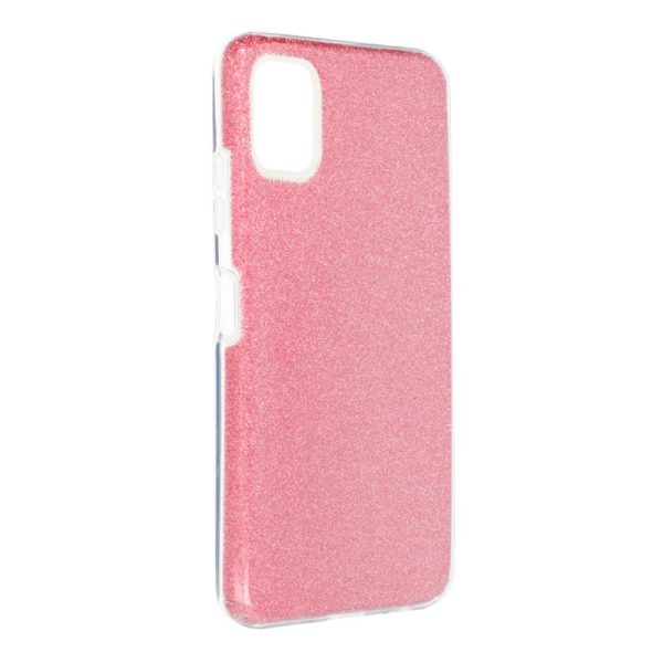 Carcasa COOL para Samsung A025 Galaxy A02s Glitter Rosa - Image 3