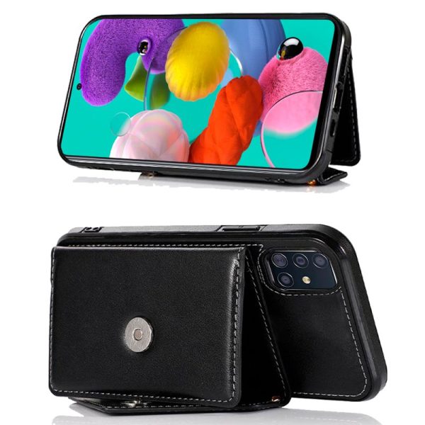 Carcasa COOL para Samsung A515 Galaxy A51 Colgante Wallet Negro - Image 5