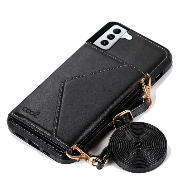 Carcasa COOL para Samsung G996 Galaxy S21 Plus Colgante Wallet Negro - Image 3