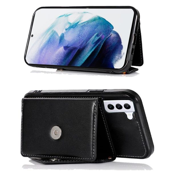 Carcasa COOL para Samsung G996 Galaxy S21 Plus Colgante Wallet Negro - Image 5