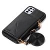 Carcasa COOL para Samsung G998 Galaxy S21 Ultra Colgante Wallet Negro - Image 4