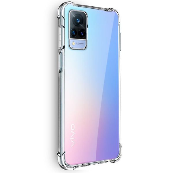 Carcasa COOL para Vivo V21 5G AntiShock Transparente - Image 2