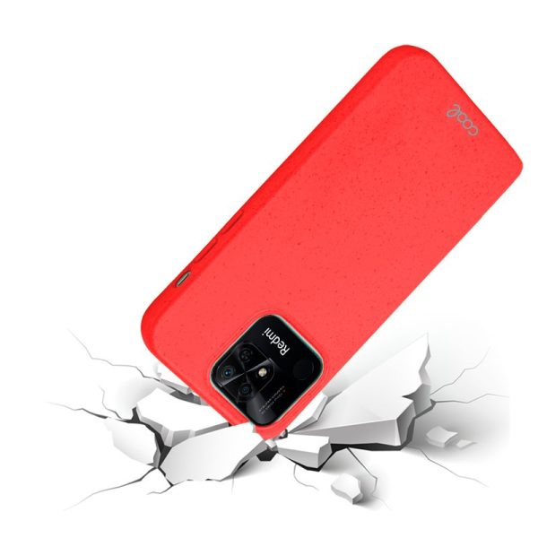 Carcasa COOL para Xiaomi Redmi 10C Eco Biodegradable Rojo - Image 7