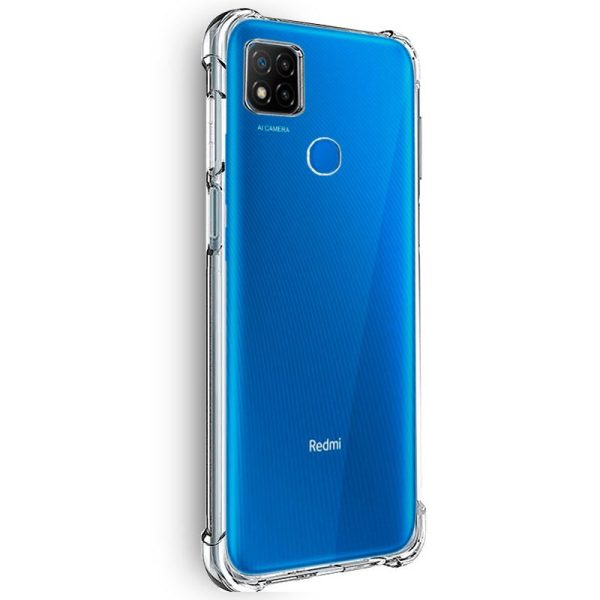 Carcasa COOL para Xiaomi Redmi 9C / 10A AntiShock Transparente - Image 2