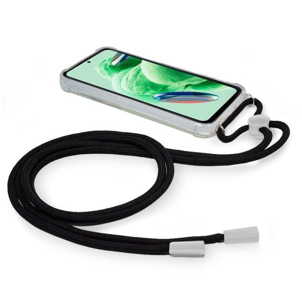 Carcasa COOL para Xiaomi Redmi Note 12 5G / Poco X5 5G Cordón Negro - Image 2
