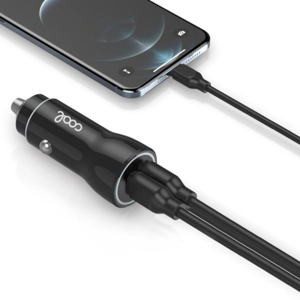 Cargador Coche iPhone / iPad Conexión Lightning (2 x USB) COOL - Image 2