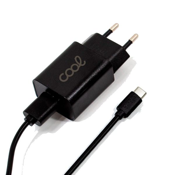 Cargador Red Conector Tipo-C Universal 3Amp (Carga Rápida) COOL Kit 2 en 1 Negro - Image 5