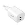 Cargador Red Universal Fast Charger (PD) Dual 2 x Tipo-C COOL (35W) Blanco - Image 4