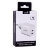 Cargador Red Universal Fast Charger (PD) Dual 2 x Tipo-C COOL (35W) Blanco - Image 5