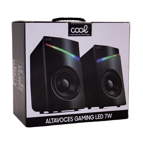 Equipo Altavoces para PC Gaming LED USB COOL 7W - Image 5