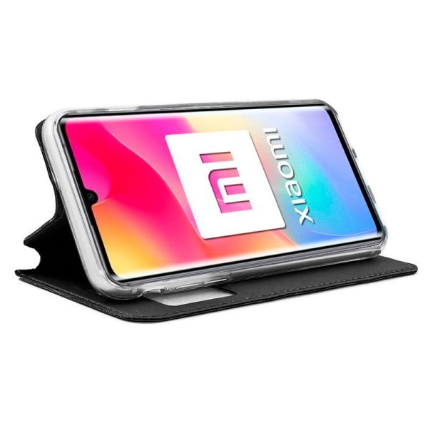 Funda COOL Flip Cover para Xiaomi Mi Note 10 Lite Liso Negro - Image 2