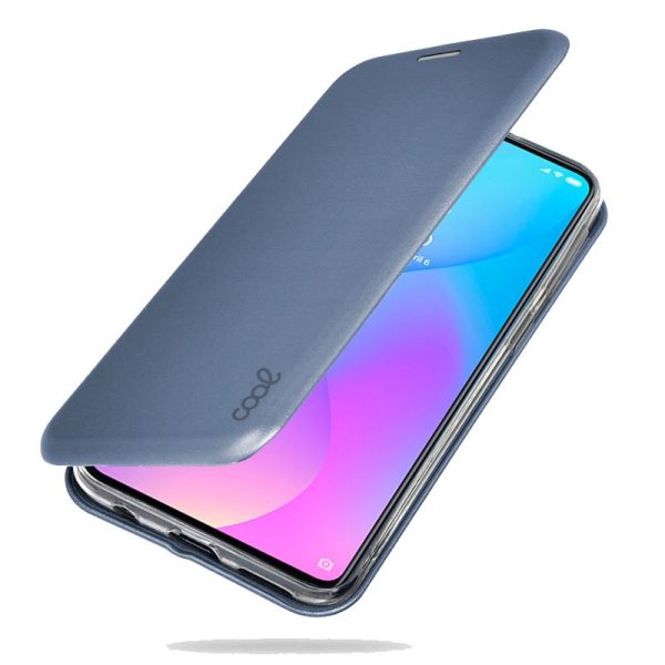 Funda COOL Flip Cover para Xiaomi Pocophone M3 / Redmi 9T Elegance Azul - Image 6