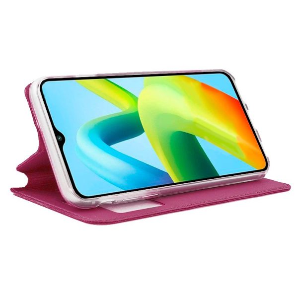 Funda COOL Flip Cover para Xiaomi Redmi A1 / A2 Liso Rosa - Image 2