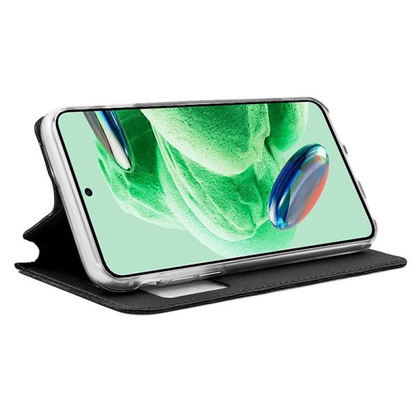 Funda COOL Flip Cover para Xiaomi Redmi Note 12 5G / Poco X5 5G Liso Negro - Image 2
