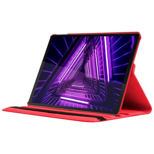 Funda COOL para Lenovo Tab M10 Plus / FHD Plus 2ª Gen / Tab K10 Polipiel Liso Rojo 10.3 pulg - Image 3