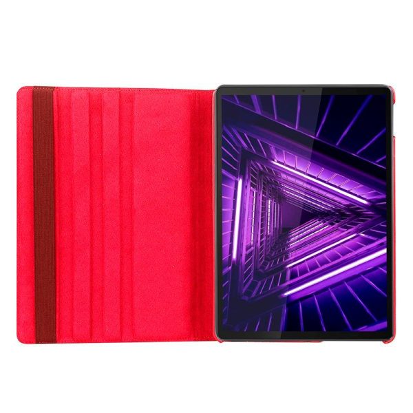 Funda COOL para Lenovo Tab M10 Plus / FHD Plus 2ª Gen / Tab K10 Polipiel Liso Rojo 10.3 pulg - Image 8
