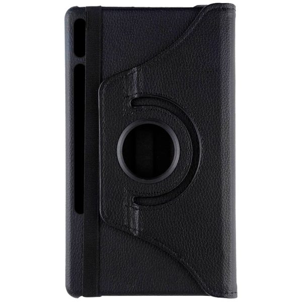 Funda COOL para Samsung Galaxy Tab S7 Plus / Tab S8 Plus Polipiel Liso Negro 12.4 pulg - Image 2