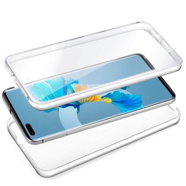 Funda COOL Silicona 3D para Huawei Mate 40 Pro / 40 Pro Plus (Transparente Frontal + Trasera) - Image 2