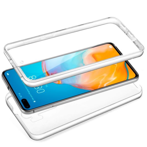 Funda COOL Silicona 3D para Huawei P40 (Transparente Frontal + Trasera) - Image 2