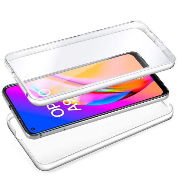 Funda COOL Silicona 3D para Oppo A94 5G / Reno 5Z (Transparente Frontal + Trasera) - Image 2