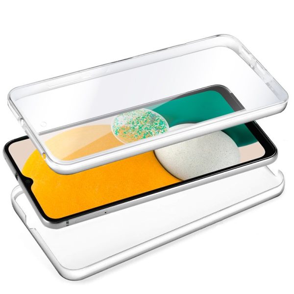 Funda COOL Silicona 3D para Samsung A136 Galaxy A13 5G / A04s (Transparente Frontal + Trasera) - Image 2
