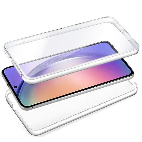 Funda COOL Silicona 3D para Samsung A546 Galaxy A54 5G (Transparente Frontal + Trasera) - Image 2