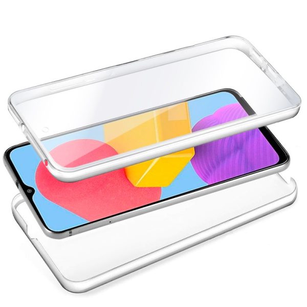Funda COOL Silicona 3D para Samsung M135 Galaxy M13 / A23 5G (Transparente Frontal + Trasera) - Image 2