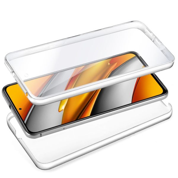 Funda COOL Silicona 3D para Xiaomi Mi 11i / Pocophone F3 (Transparente Frontal + Trasera) - Image 2