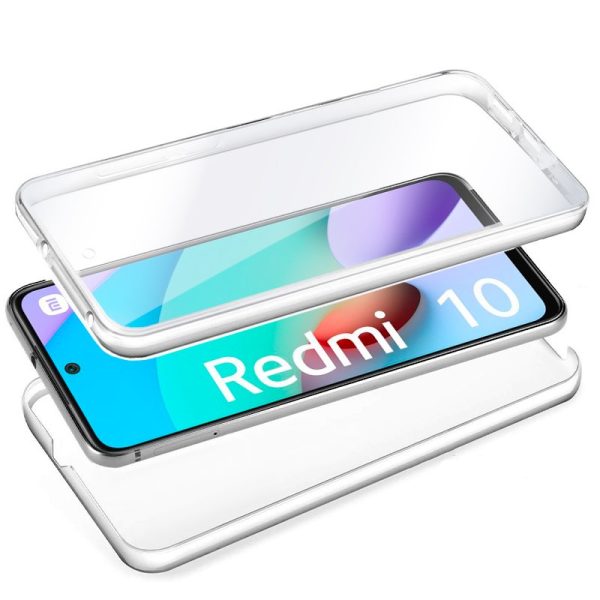 Funda COOL Silicona 3D para Xiaomi Redmi 10 / Redmi 10 2022 (Transparente Frontal + Trasera) - Image 2