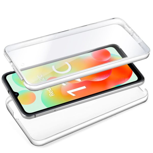 Funda COOL Silicona 3D para Xiaomi Redmi 12C (Transparente Frontal + Trasera) - Image 2