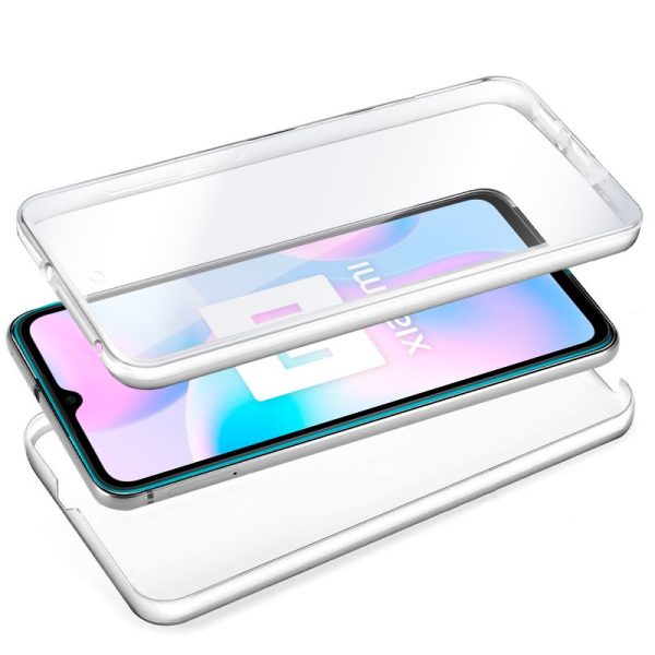 Funda COOL Silicona 3D para Xiaomi Redmi 9A / 9AT (Transparente Frontal + Trasera) - Image 2