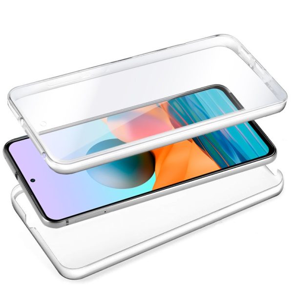 Funda COOL Silicona 3D para Xiaomi Redmi Note 10 Pro (Transparente Frontal + Trasera) - Image 2