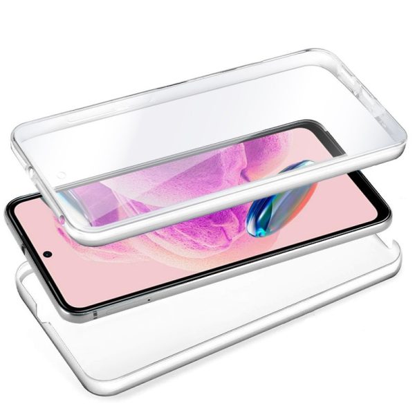 Funda COOL Silicona 3D para Xiaomi Redmi Note 12S (Transparente Frontal + Trasera) - Image 2