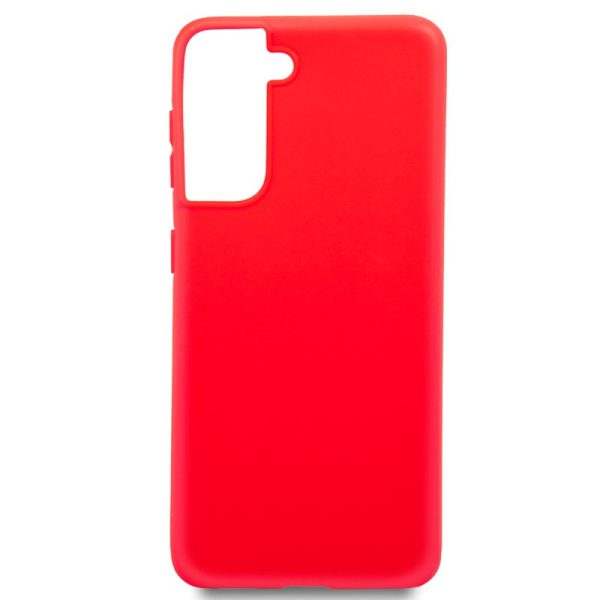 Funda COOL Silicona para Samsung G990 Galaxy S21 (Rojo) - Image 2