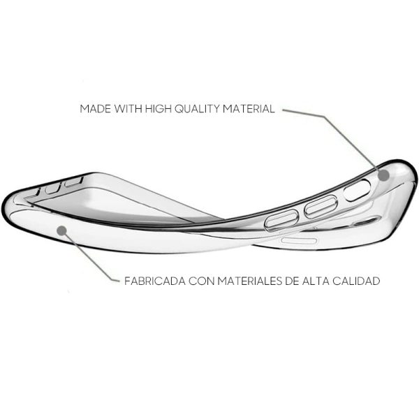 Funda COOL Silicona para TCL 20R 5G (Transparente) - Image 2