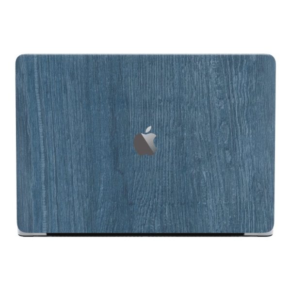Protector Vinilo Trasero Colorful Devia Portátil 15 pulg Madera Azul - Image 2