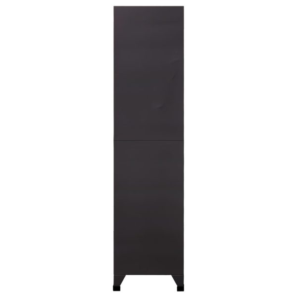 Cacifo aço 90x45x180 cm antracite - Image 3