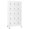 Cacifo 90x40x180 cm aço cinzento-claro
