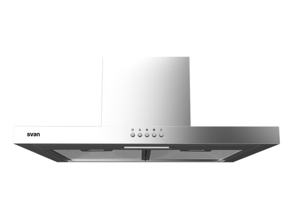 CAMPANA TIPO T SVAN SCPT600A1IX 60CM INOX 520m/h