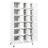 Cacifo com 18 compartimentos metal 90x40x180 cm - Image 3
